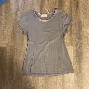 BANANA REPUBLIC shimmer tee